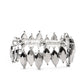 Pulsera Paparazzi ~ Fiercely Fragmented - Fashion Fix Oct2020 - Plata