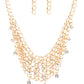 Paparazzi Necklace Blockbuster - Fishing for Compliments - Gold