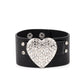 Paparazzi Bracelet ~ Flauntable Flirt - Black