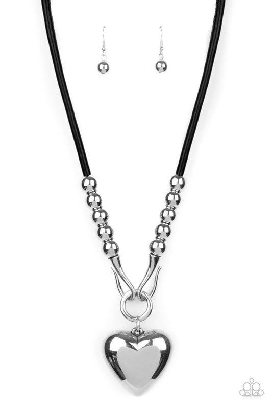 Collar Paparazzi March LOP ~ Amor Prohibido - Negro