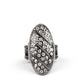 Paparazzi Ring Fashion Fix May 2021 ~ Galactic Glitz - Black