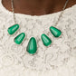 Paparazzi Necklace Fashion Fix March 2021 ~ Newport Princess - Green