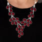 Collar Paparazzi Fashion Fix Diciembre 2020 ~ Eden Deity - Rojo