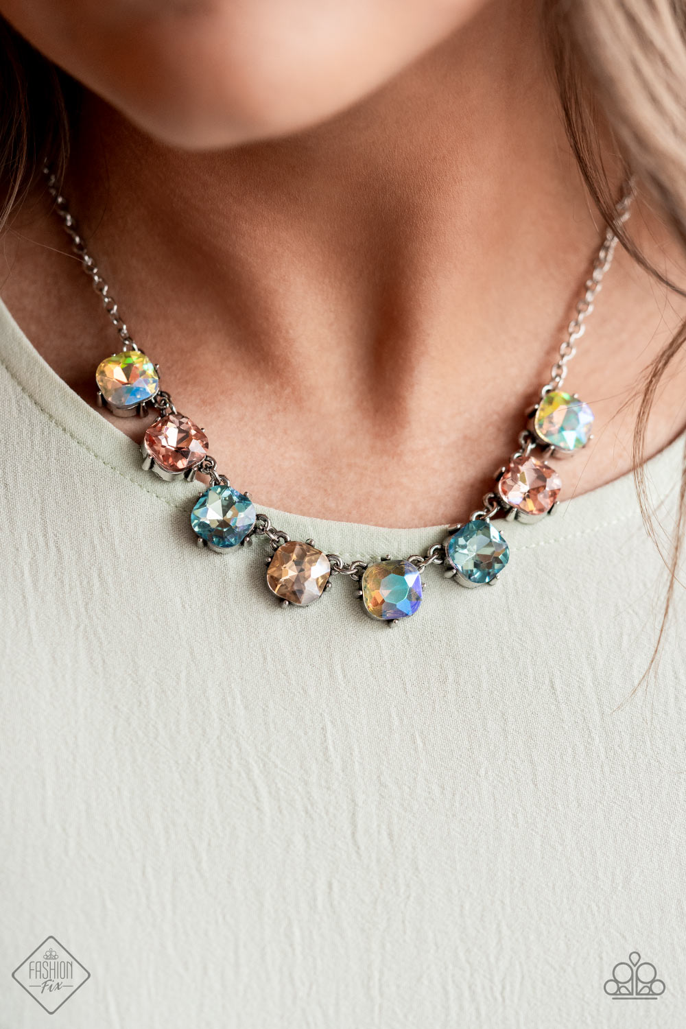 Paparazzi Necklace ~ Dreamy Decorum - Multi