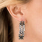 Pendientes Paparazzi Fashion Fix Diciembre 2020 ~ Coronas de laurel - Plata