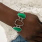 Paparazzi Bracelet Fashion Fix March 2021 ~ Yacht Club Couture - Green