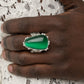 Paparazzi Ring Fashion Fix Marzo 2021 ~ Newport Nouveau - Verde