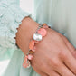 Paparazzi Bracelet Fashion Fix April 2021 ~ Springtime Springs - Orange