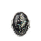 Paparazzi Ring Fashion Fix June 2021 ~ Glittery With Envy - Black