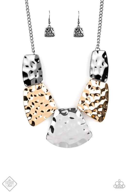 Paparazzi Necklace ~ HAUTE Plates - Fashion Fix Nov 2020 - Multi