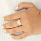 Paparazzi Ring ~ Heart of BLING - Gold