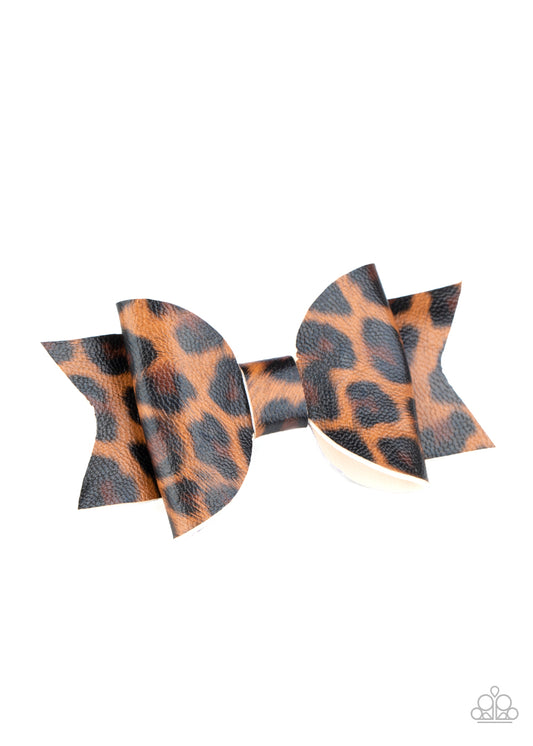 Paparazzi Hair Accessories ~ Hooked On a FELINE - Brown