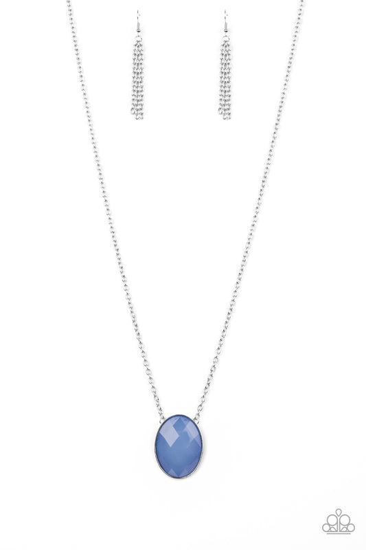 Paparazzi Necklace ~ Intensely Illuminated - Blue