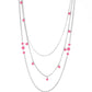 Paparazzi Necklace ~ Laying The Groundwork - Pink