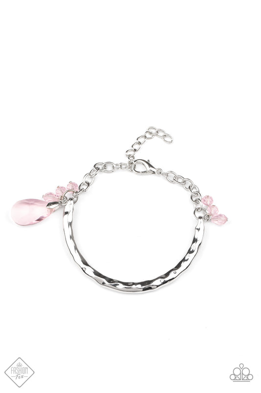 Pulsera Paparazzi ~ Déjate BRILLAR - Solución de moda Oct2020 - Rosa