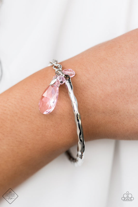 Paparazzi Bracelet ~ Let Yourself GLOW -Fashion Fix Oct2020 - Pink