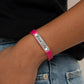 Paparazzi Bracelet ~ Love Life - Pink