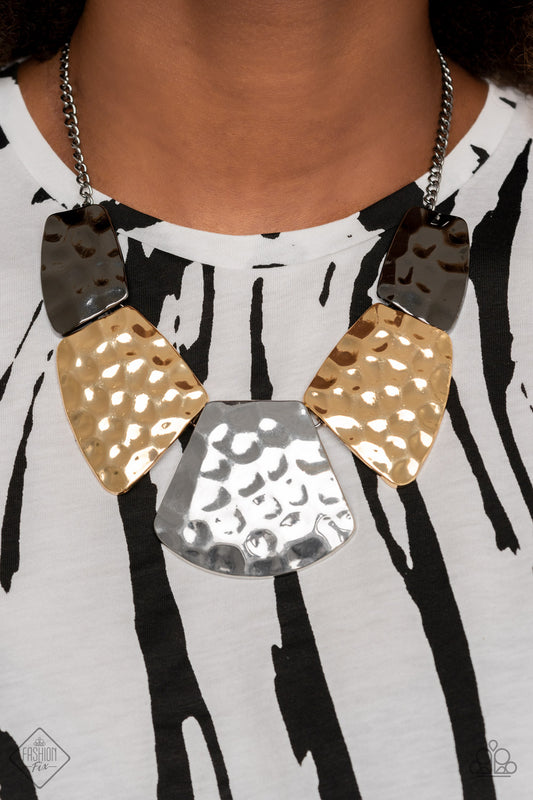 Paparazzi Necklace ~ HAUTE Plates - Fashion Fix Nov 2020 - Multi