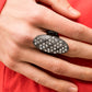 Paparazzi Ring Fashion Fix May 2021 ~ Galactic Glitz - Black