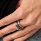 Paparazzi Ring Fashion Fix March 2021 ~ More To Go Around - Silver