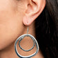 Paparazzi Earrings Fashion Fix June 2021 ~ Spinning With Sass - Silver