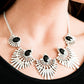 Paparazzi Necklace ~ Miss YOU-niverse - Black