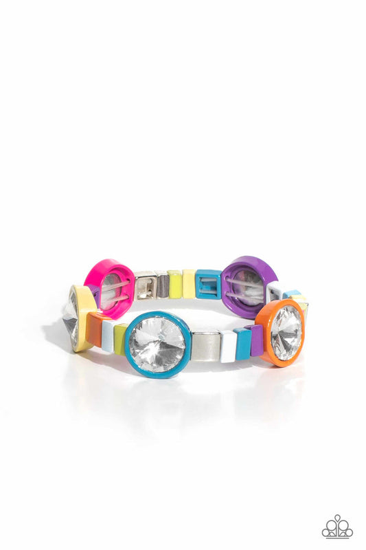 Paparazzi Bracelet ~ Multicolored Madness - Multi