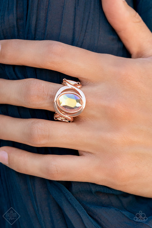 Paparazzi Ring ~ Mystical Treasure - Rose Gold