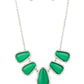 Paparazzi Necklace Fashion Fix March 2021 ~ Newport Princess - Green