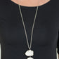 Paparazzi Necklace ~ On The ROAM Again - White