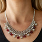 Paparazzi Necklace ~ Party Spree - Red