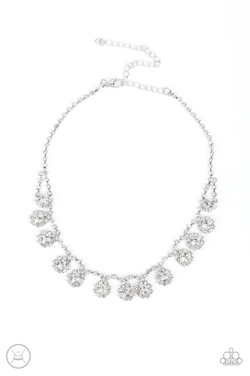 Paparazzi Necklace ~ Princess Prominence - White