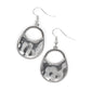 Paparazzi Earrings ~ Rio Rancho Relic - Silver