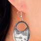 Paparazzi Earrings ~ Rio Rancho Relic - Silver