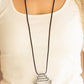 Paparazzi Necklace EMP Exclusive ~ Rise and SHRINE - Black