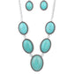 Paparazzi Necklace Fashion Fix Dec 2020 ~ River Valley Radiance - Blue