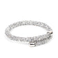 Paparazzi Bracelet ~ Roll Out The Glitz - Silver