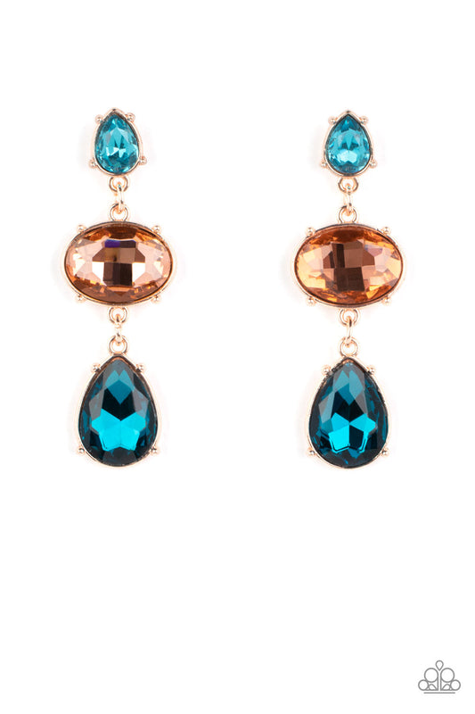 Paparazzi Earring ~ Royal Appeal - multi