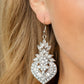 Pendientes Paparazzi ~ Royal Hustle - Blanco