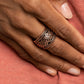 Paparazzi Ring ~ Slanted Shimmer - Fashion Fix Nov 2020 - Copper