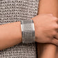 Paparazzi Bracelet Fashion Fix April 2021 ~ Bronco Bust - Silver