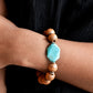 Paparazzi Bracelet Fashion Fix June 2021 ~ Abundantly Artisan - Blue