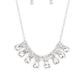 Paparazzi Necklace Fashion Fix May 2021 ~ Sparkly Ever After - White