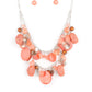 Paparazzi Necklace Fashion Fix April 2021 ~ Spring Goddess - Orange
