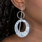 Paparazzi Earrings - Stellar Stylist - Silver