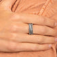 Anillo Paparazzi ~ Textura Tangible - Plata