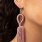 Paparazzi Earring ~ Tassels and Tiaras - Pink