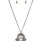 Paparazzi Necklace ~ Teasable Teardrops - Multi