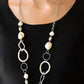 Paparazzi Necklace ~ Thats TERRA-ific! - White