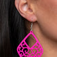 Paparazzi Earring ~ VINE For The Taking - Pink